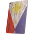 Philippines Flag Dark Wood Apple iPad Air Skin